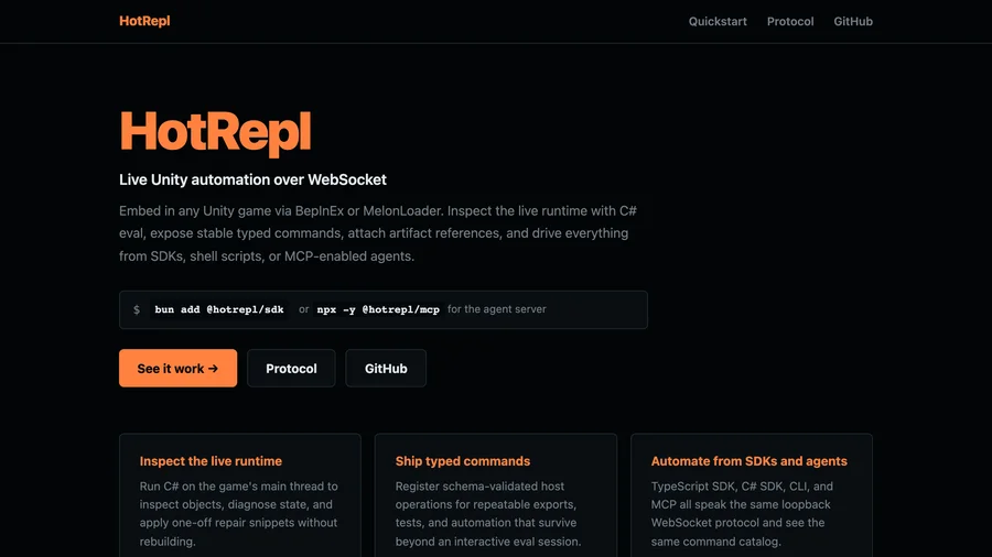 HotRepl screenshot